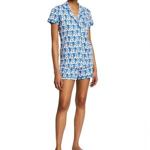 Roberta Roller Rabbit - Polo PJ Set  BLUE MONKEY